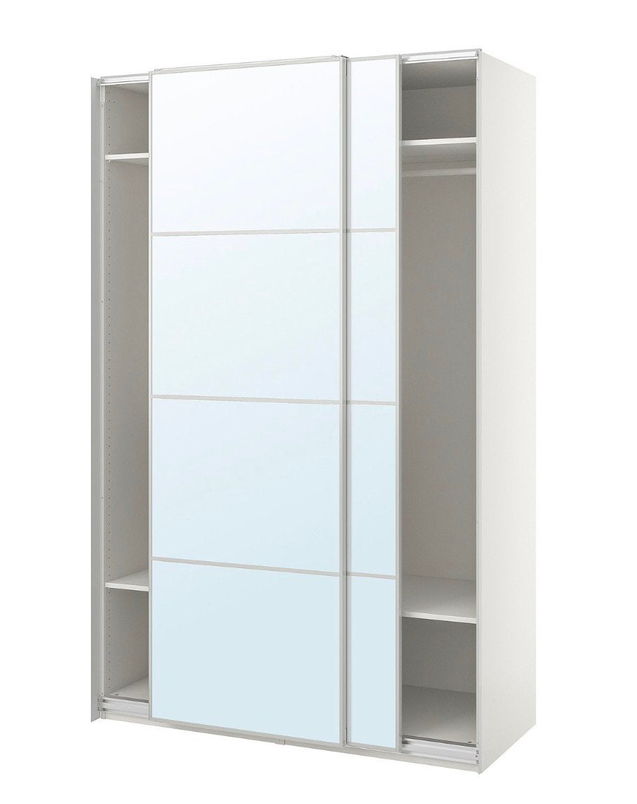 Schuifdeuren IKEA - spiegelglas, Enlèvement, Comme neuf