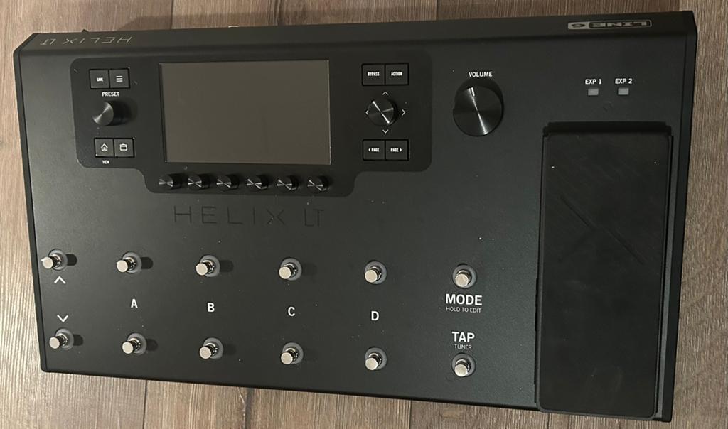 Line 6 Helix LT + Line 6 backpack, Muziek en Instrumenten, Effecten, Ophalen, Zo goed als nieuw