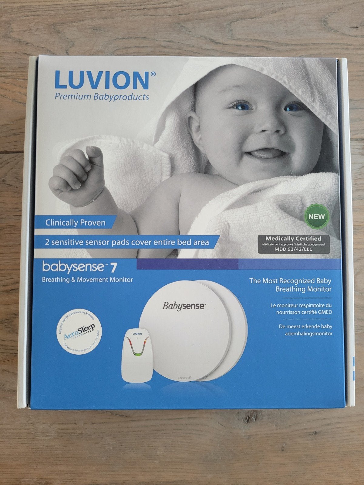Luvion ademhalingsmonitor voor newborn, Enlèvement