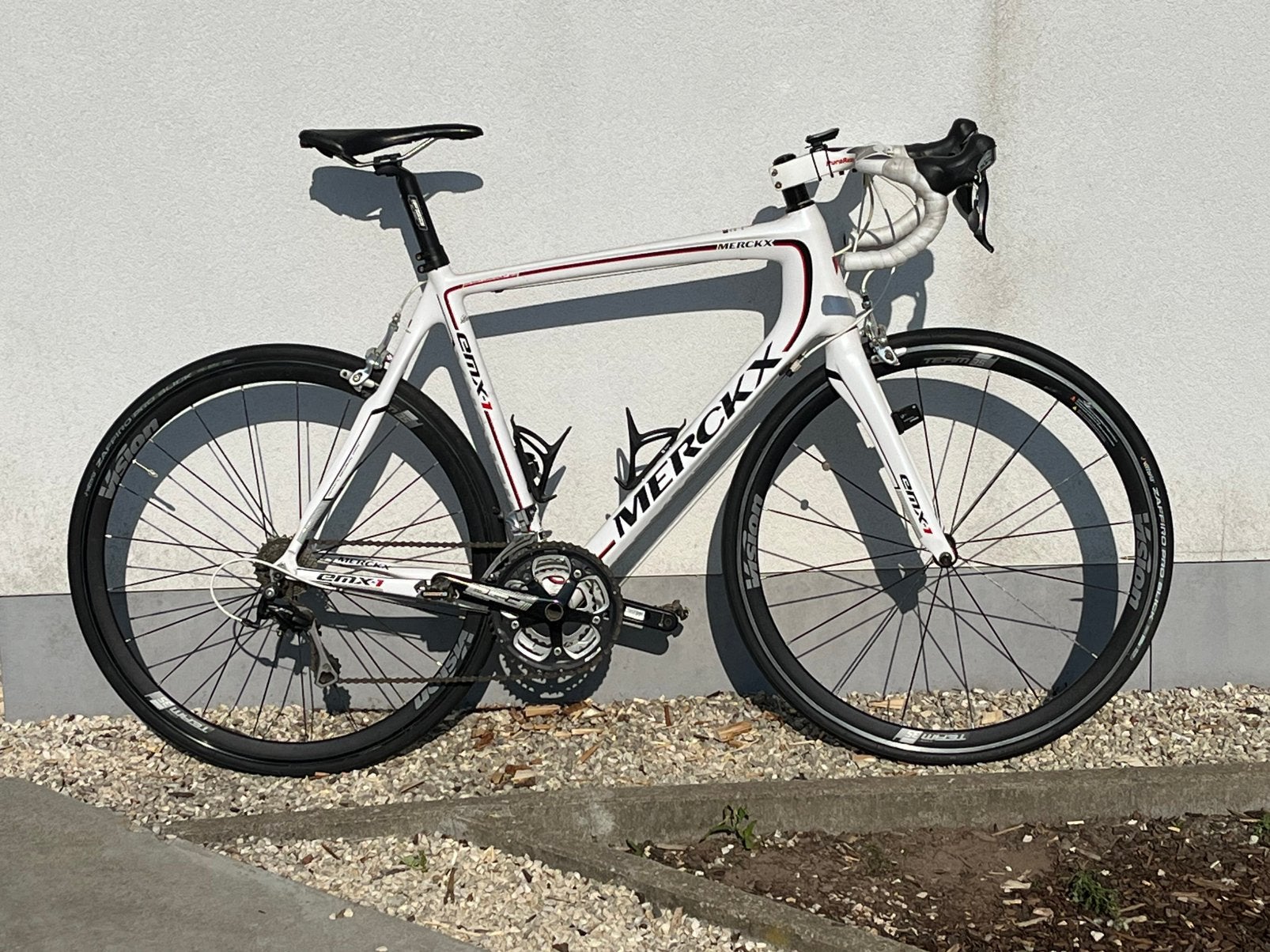 Eddy Merckx racefiets EMX1 carbon, Ophalen, 28 inch, 53 tot 56 cm, Velgrem