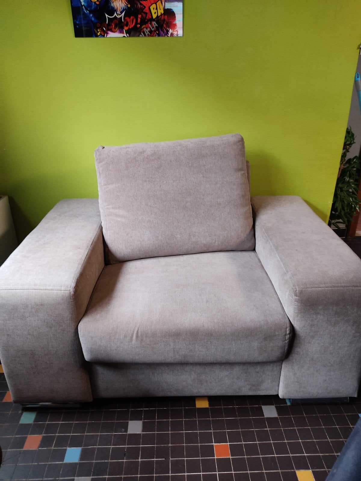 1.5 zetel, Maison & Meubles, Canapés | Sofas & Chaises Longues, Enlèvement