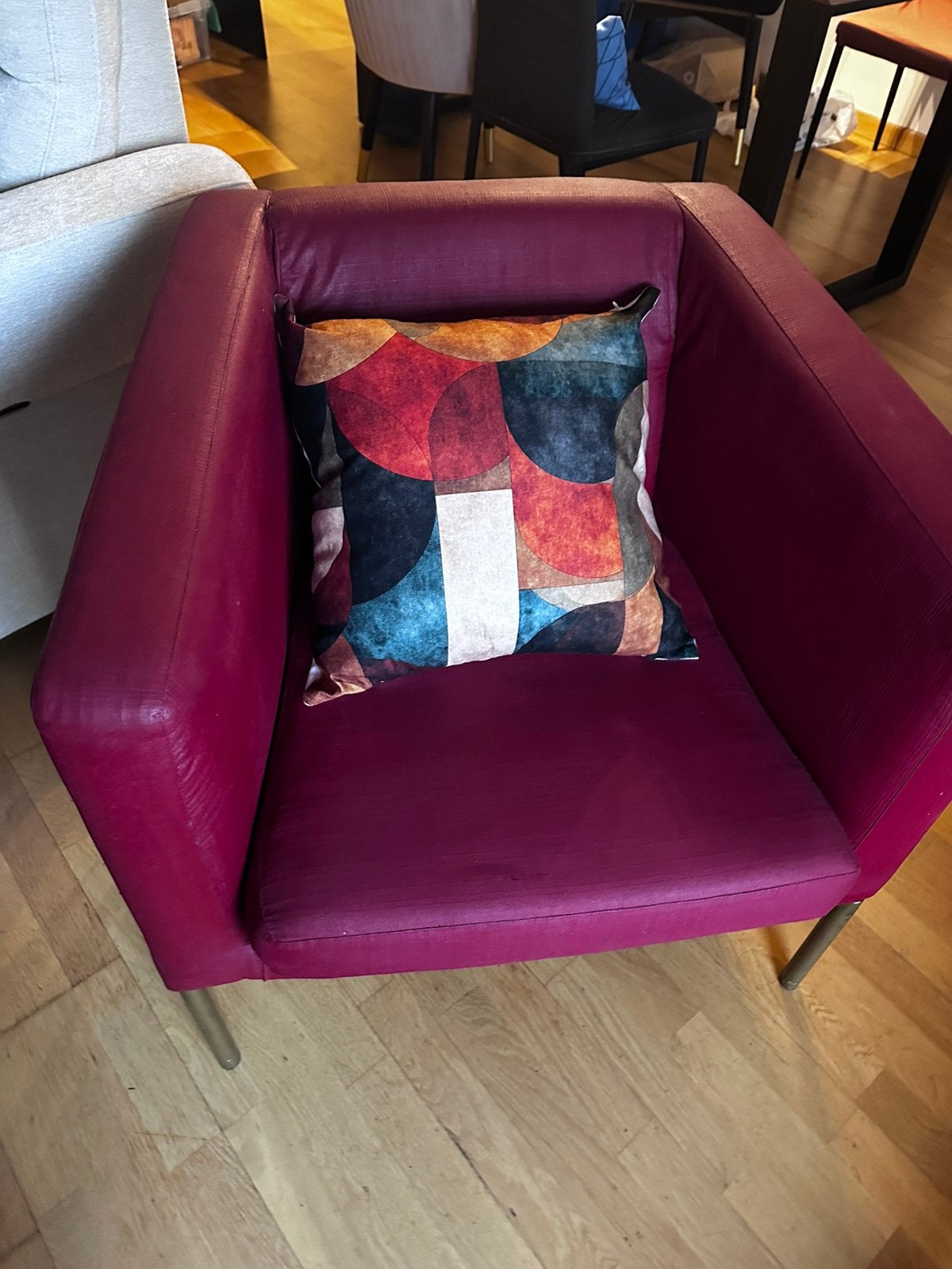 Fauteuil, Enlèvement, Comme neuf, Tissus