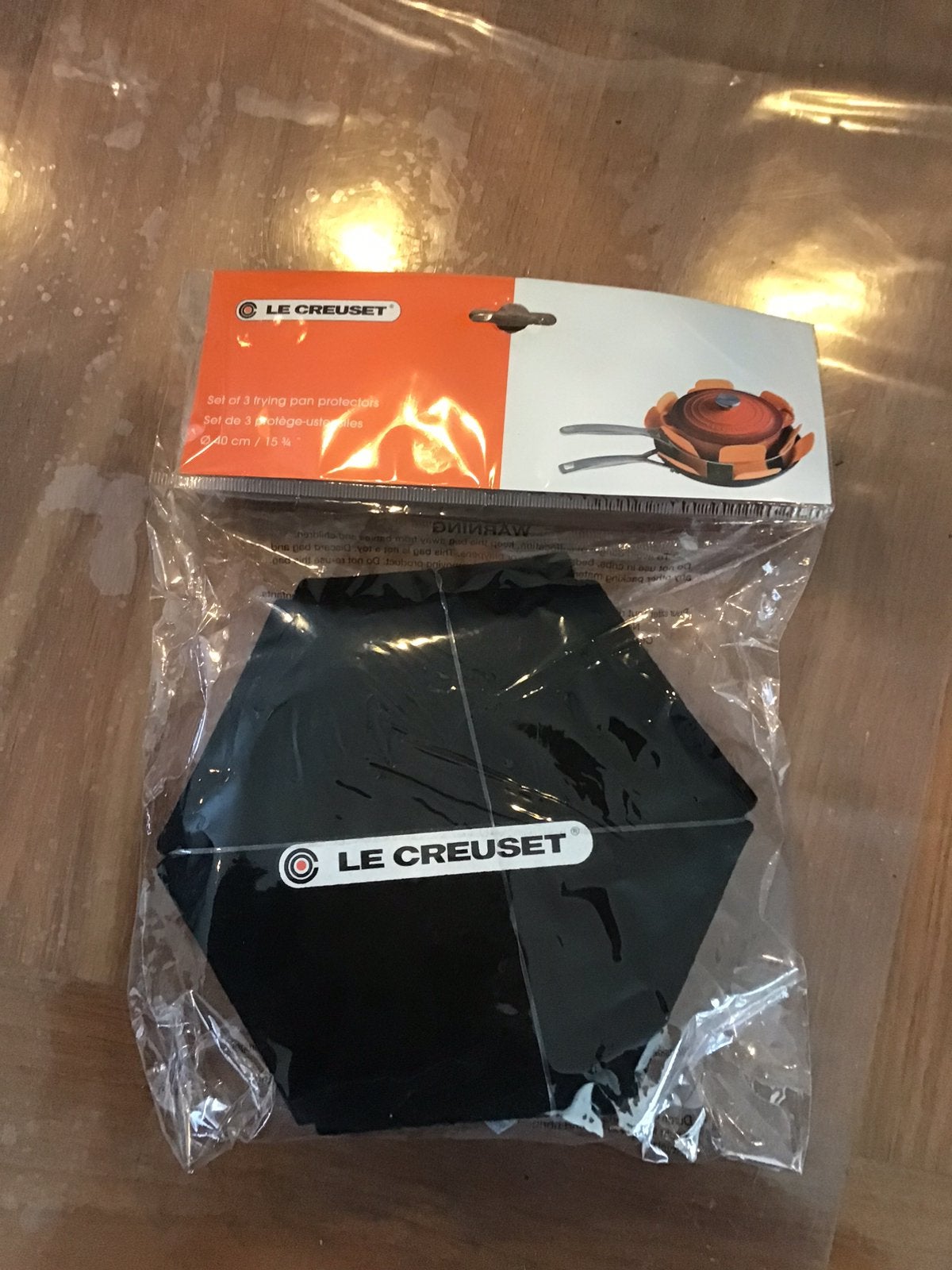 Le creuset pannenbeschermers nieuw, Huis en Inrichting, Keuken | Potten en Pannen, Ophalen, Nieuw