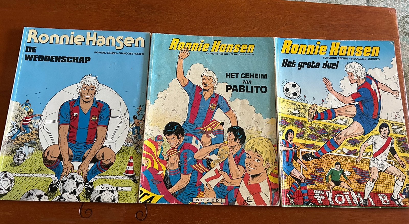 3 albums Ronnie Hansen - zie omschrijving, Boeken, Stripverhalen, Meerdere stripboeken, Ophalen of Verzenden, Gelezen