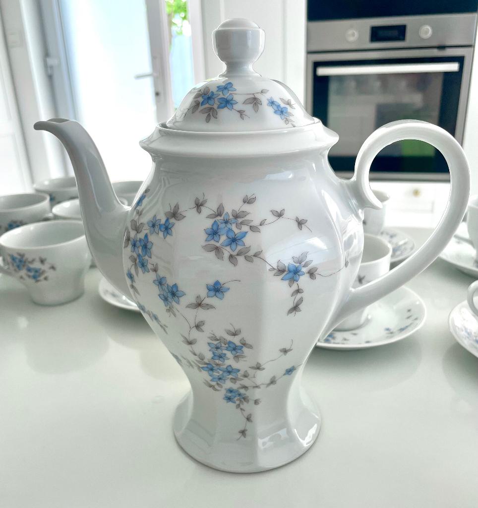 21 delige vintage koffie/ thee set Bavaria Mitterteich, Ophalen of Verzenden