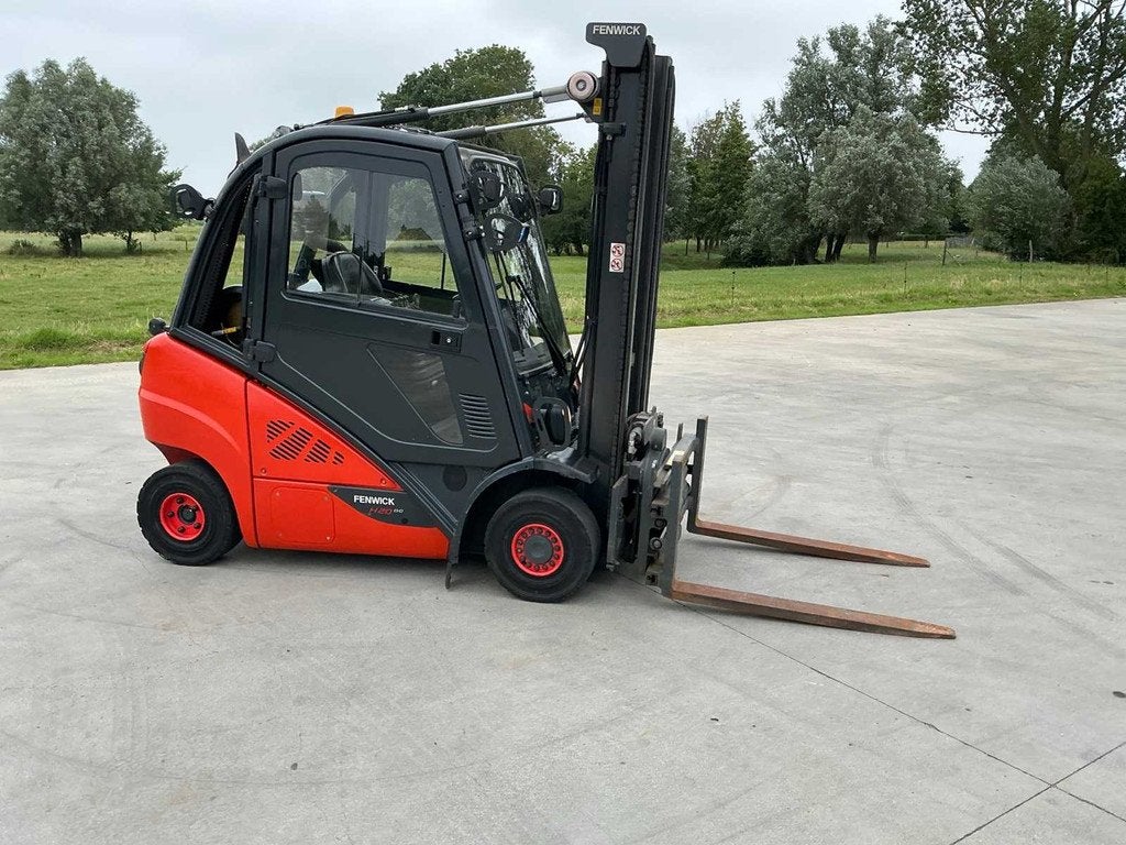 2019 Linde H20T-02 Vorkheftruck met rotator/vorkklem, LPG, Heftruck, Linde