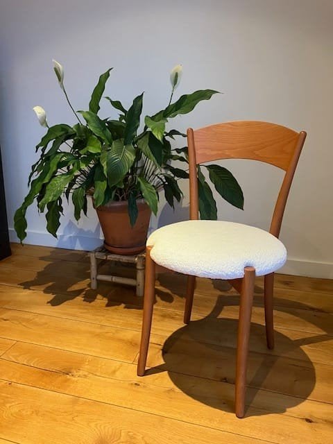 Calligaris eetkamerstoel in massief hout, Ophalen, Hout