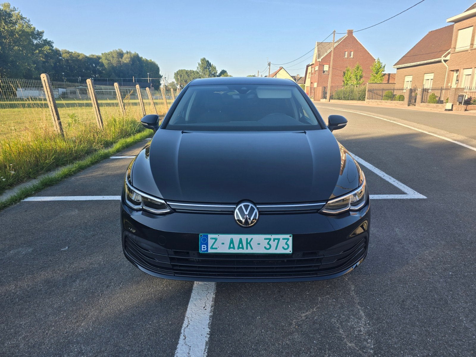 volkswagen golf 8 reeds blanco gvv!!!, Autos, Volkswagen, Achat, Boîte manuelle, Noir, 5 portes
