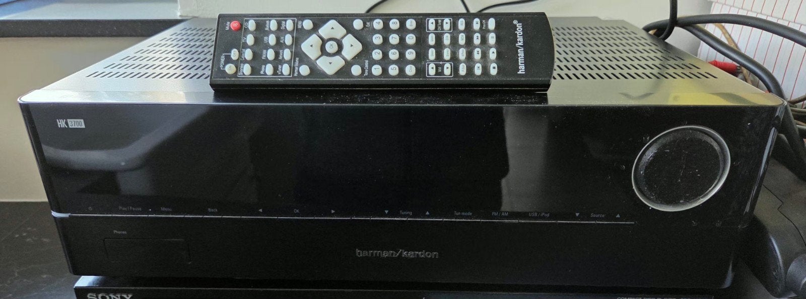 Harman/ Kardon 3700 + 2 enceintes Klipsch 150W, Enlèvement