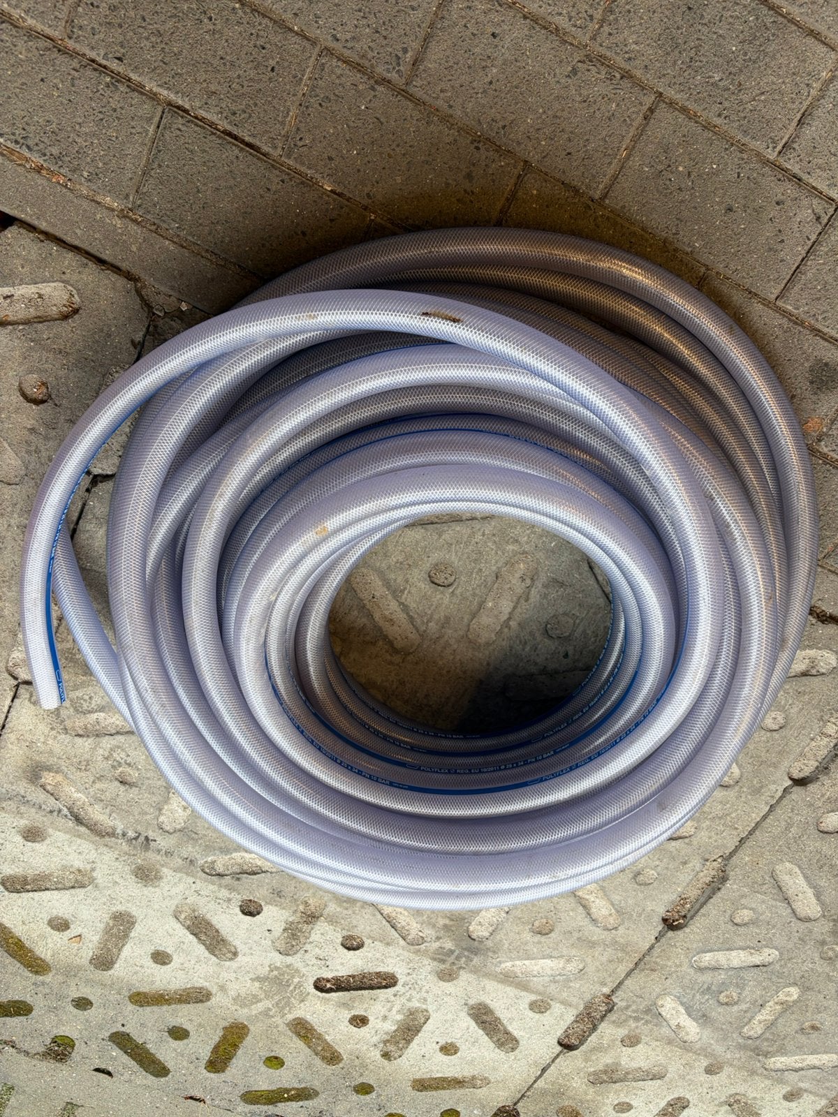 Tuyau de compresseur d'air comprimé en PVC Polyflex, Enlèvement