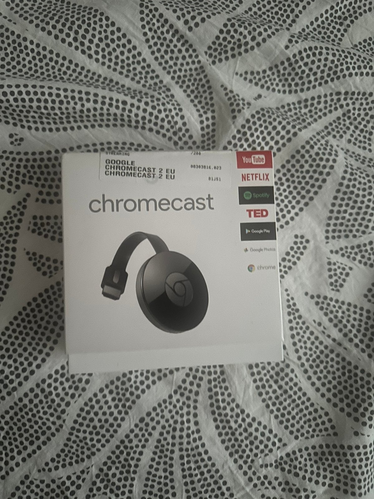 Google Chromecast 2, Télécoms, Téléphonie mobile | Accessoires & Pièces, Utilisé, Enlèvement