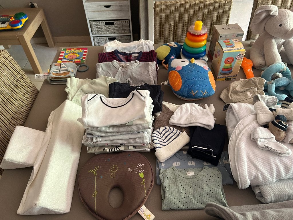 Babykleertjes en andere spulletjes, Ophalen, Gebruikt