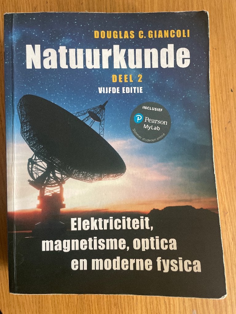 Natuurkunde deel 2 elektriciteit, magnetisme, optica…, Natuurwetenschap, Douglas C. Giancoli, Ophalen, Gelezen