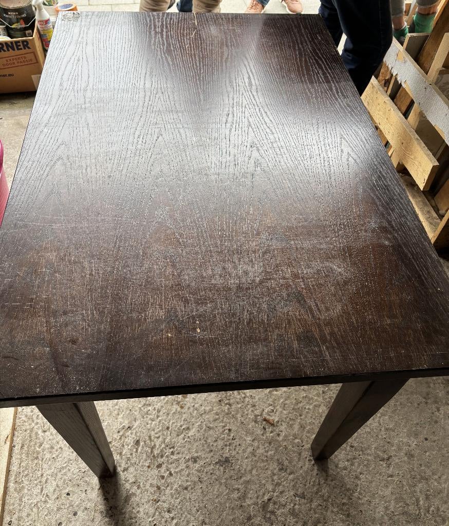 tafel, Huis en Inrichting, Tafels | Eettafels, Ophalen, Gebruikt, 100 tot 150 cm, 50 tot 100 cm