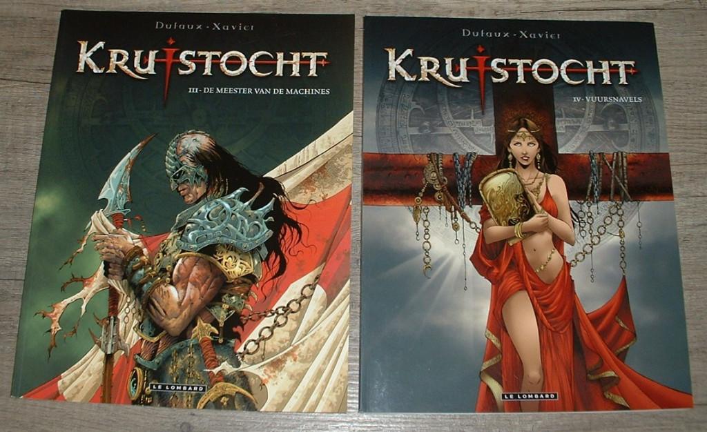 complete stripreeks kruistocht nrs 1-8, Complete serie of reeks, Ophalen of Verzenden, Zo goed als nieuw, Dufaux - Xavier