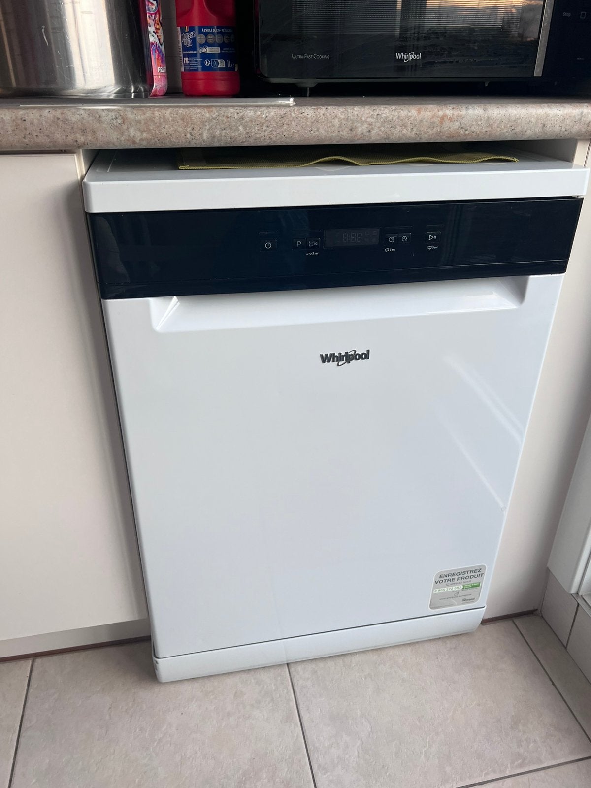 Whirlpool vaatwasmachine, Ophalen, Zo goed als nieuw
