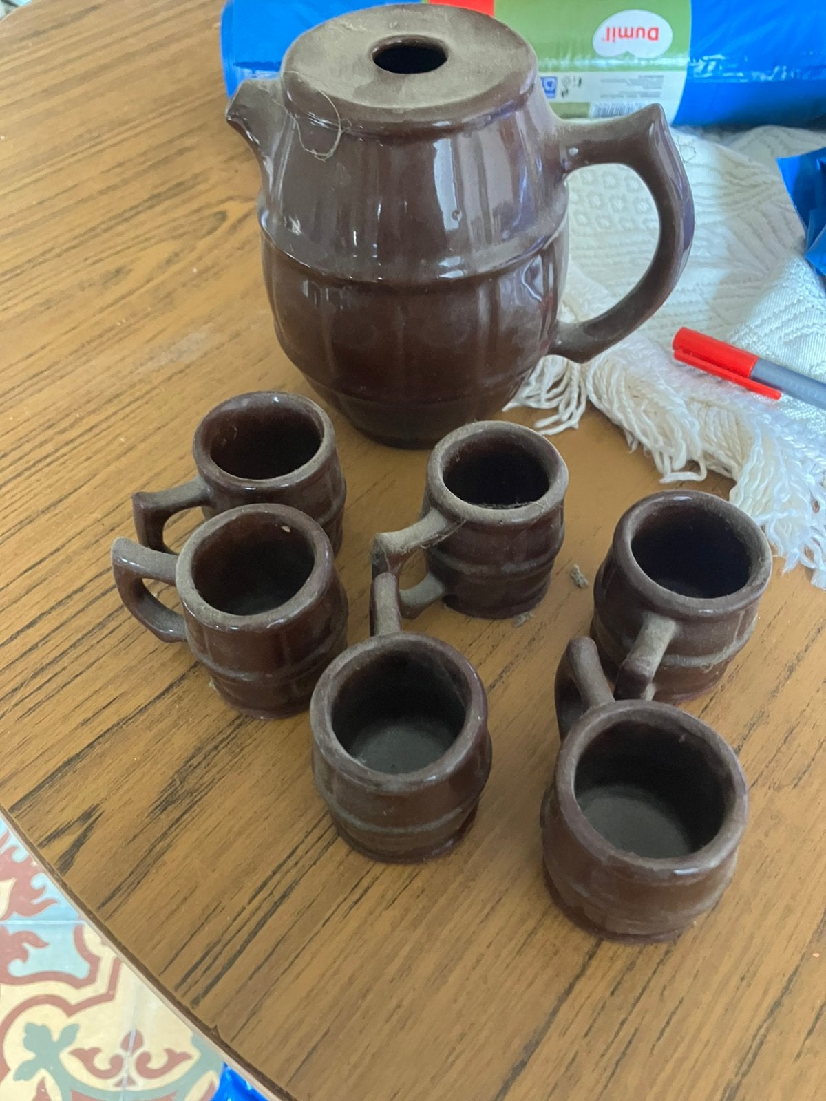 Biervatjes deco, Enlèvement