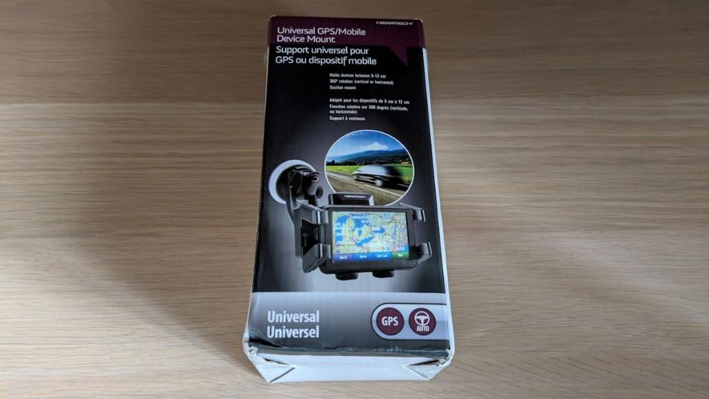 Nexxtech universele telefoon/GPS houder met USB kabel, Télécoms, Supports de téléphone, Enlèvement ou Envoi, Utilisé
