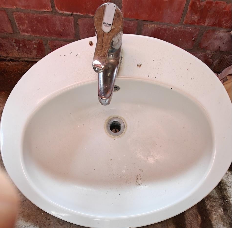 Lavabo, Enlèvement, Utilisé, Lavabo