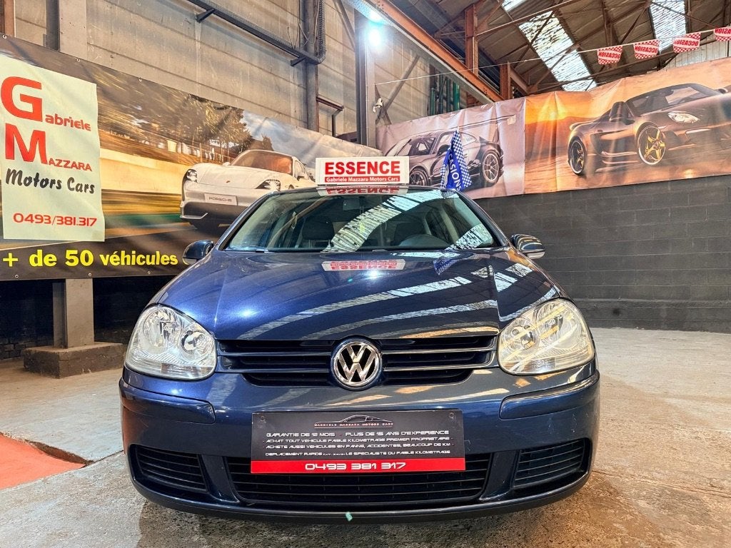 Volkswagen Golf 5 1.4i Airco Distribution gloednieuw, Dealer onderhouden, Blauw, Bedrijf, 5 deurs