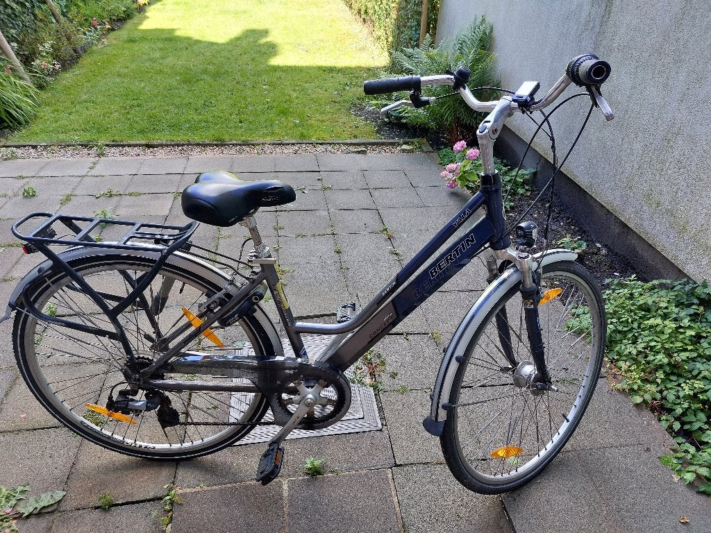 Damesfiets Bertin, Ophalen