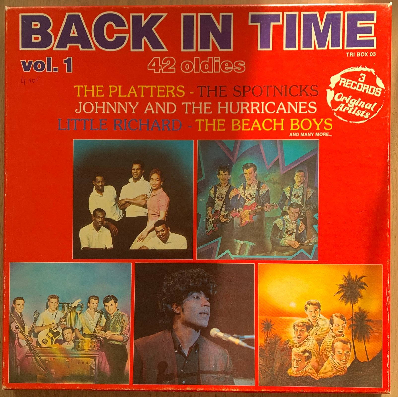 boîte de collection « Back In Time Vol. 1 - 42 Oldies », Enlèvement, Utilisé, Coffret