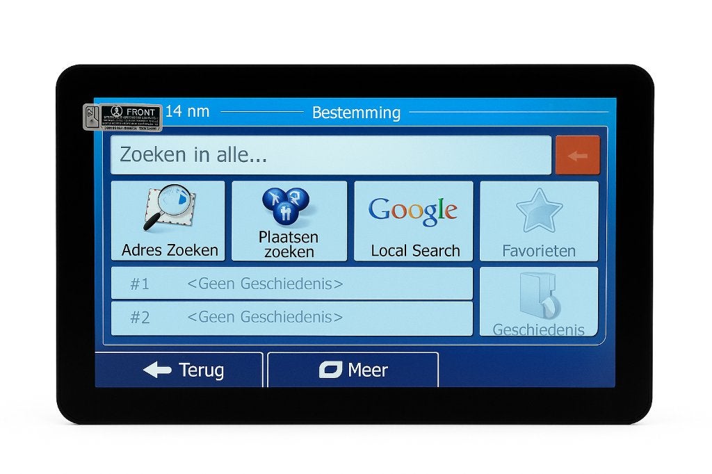 9' inch Auto, Camper, Truck GPS Navigatiesysteem Eu Kaarten., Info@drktech.be, Oosterwennel 35 Genk, Nieuw, Ophalen of Verzenden
