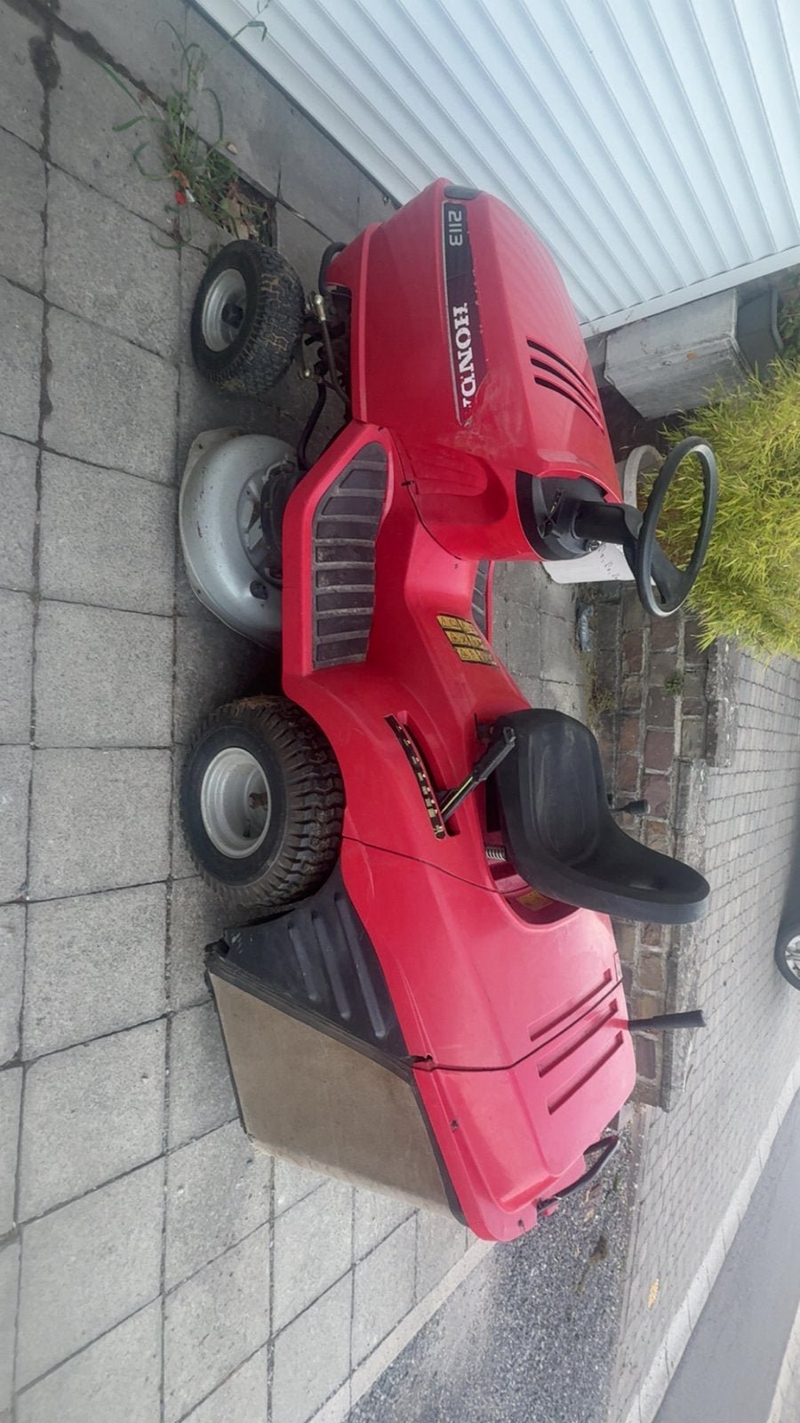 Tracteur tondeuse honda 2113, Tuin en Terras, Zitmaaiers, Ophalen, Gebruikt, Versnellingen, 90 tot 120 cm