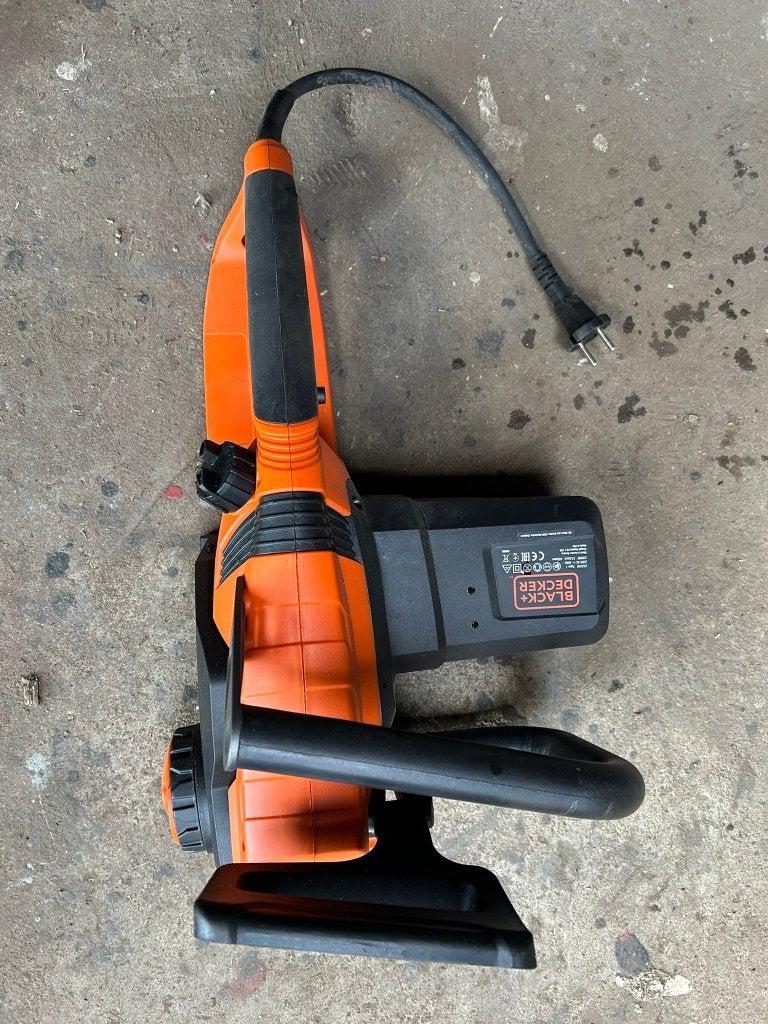 Kettingzaag Black+Decker 45cm zonder zaagblad en ketting, Ophalen, Zo goed als nieuw, Kettingzaag, Black & Decker