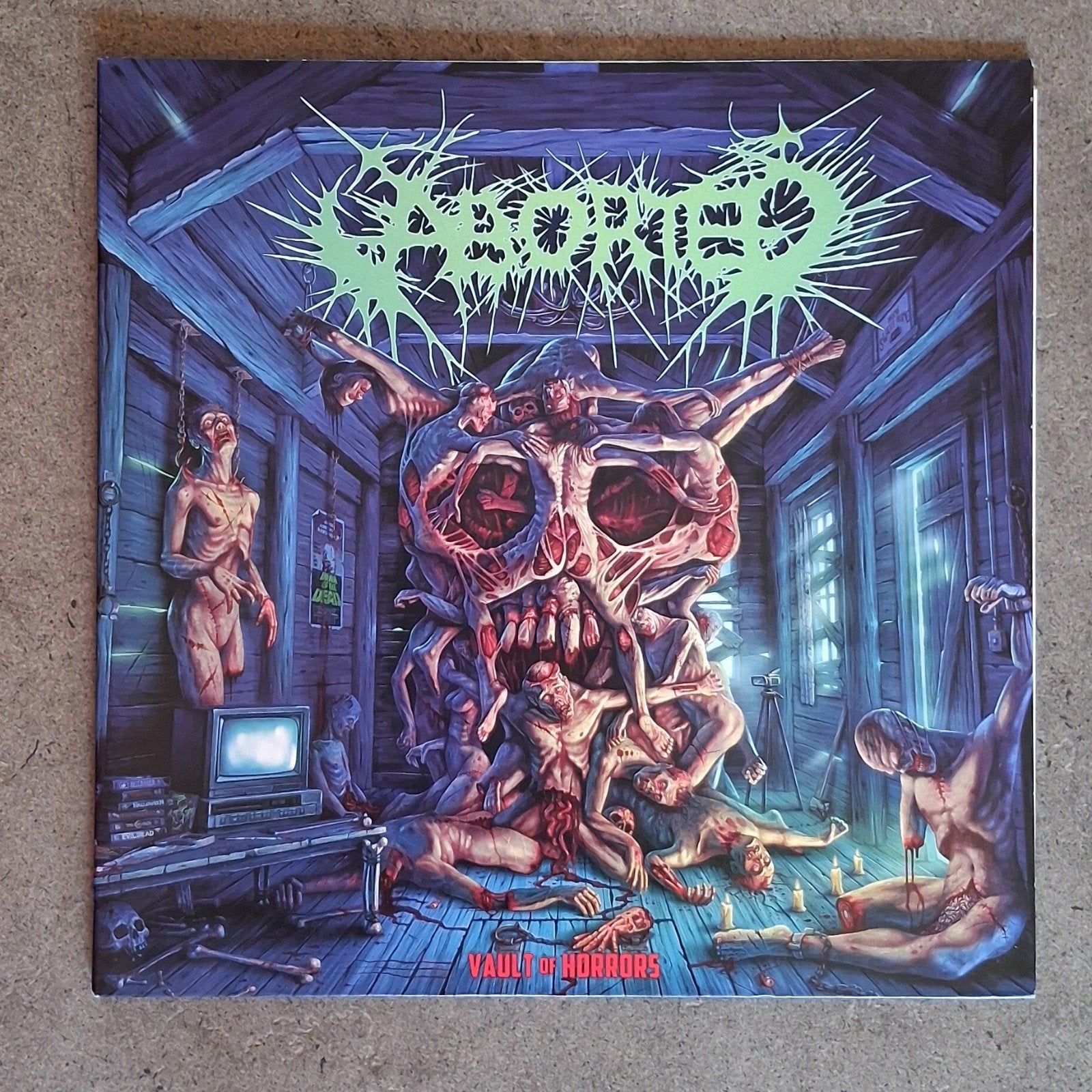Aborted: Vault Of Horrors (LP), LP, Grindcore, Ophalen of Verzenden, Gatefold hoes