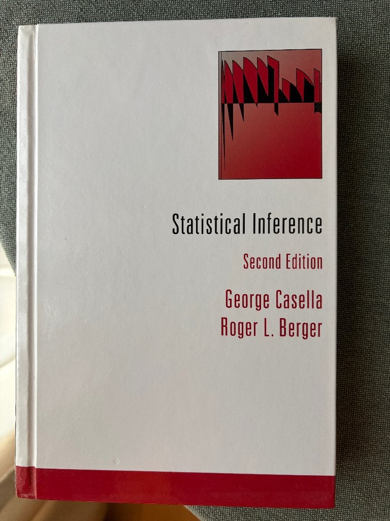 Statistical Inference – Casella & Berger, Boeken, Ophalen, Nieuw, Hoger Onderwijs