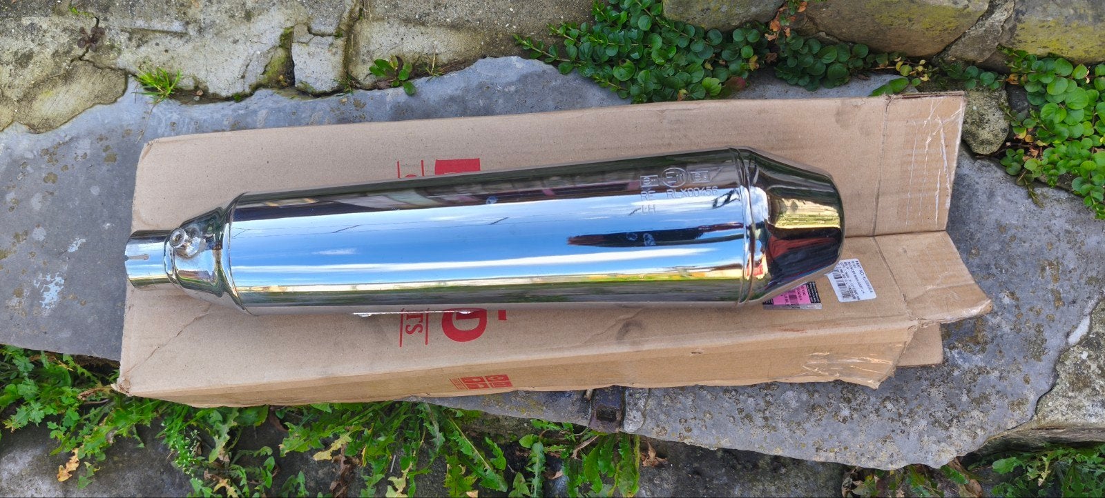 silencieux d'échappement gauche Royal Enfield 650, Particulier