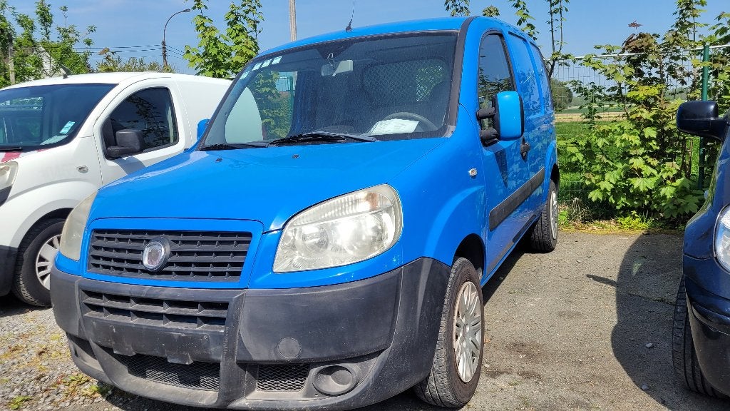 fiat doblo 1.6i/CNG 137000km AIRCO 2009 !!! EERST LEZEN !!, Autos, Camionnettes & Utilitaires, Entreprise, 2 places, Boîte manuelle