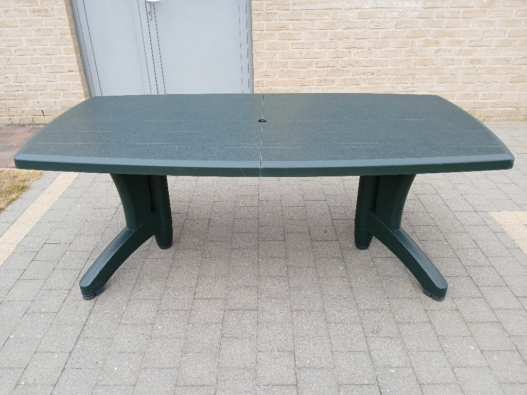 Tuintafel, Ophalen, Zo goed als nieuw, Rechthoekig, Kunststof