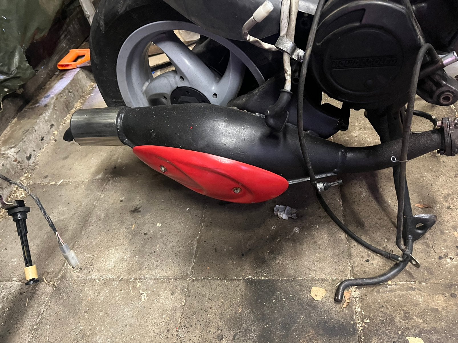 Gilera runner 50cc motor, Enlèvement, Comme neuf