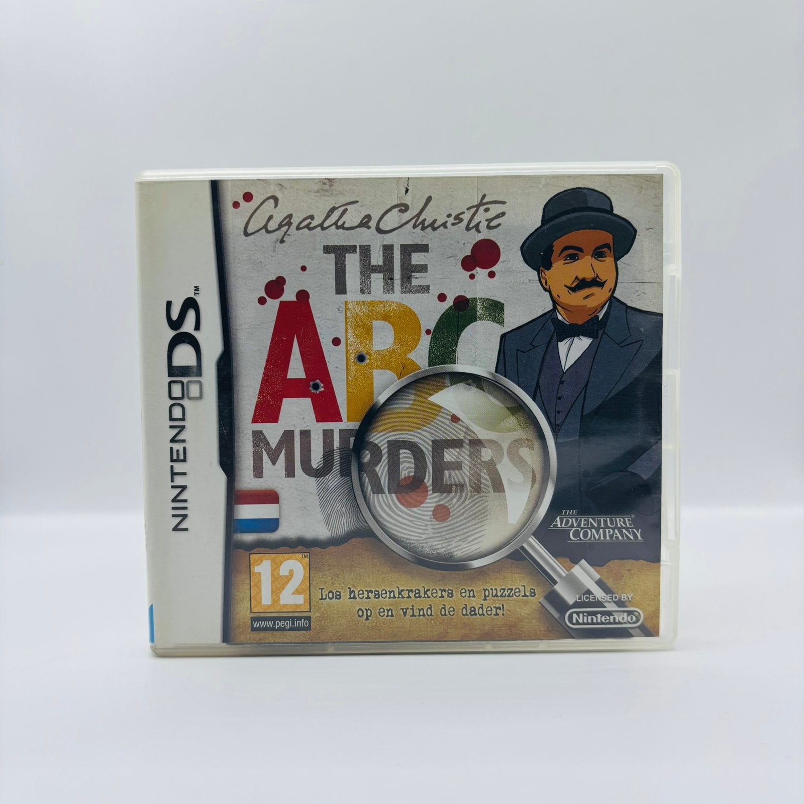 Le meurtre d'ABC sur Nintendo DS, Consoles de jeu & Jeux vidéo, Enlèvement ou Envoi, Comme neuf, Puzzle et Éducatif, À partir de 12 ans