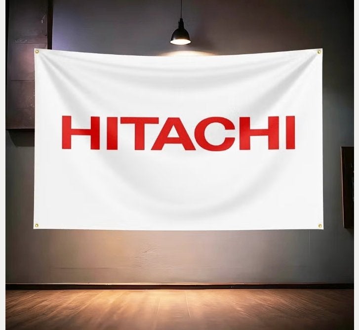 Grands drapeaux Hitachi (150 x 90 cm), Enlèvement ou Envoi, Neuf