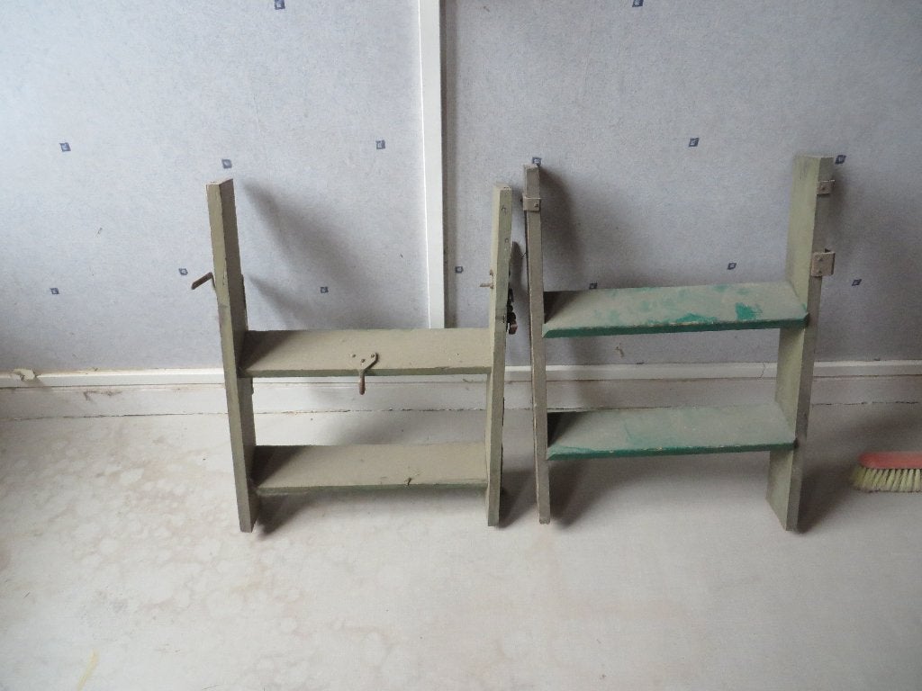 trappen ,trapladders , paletten, Ophalen