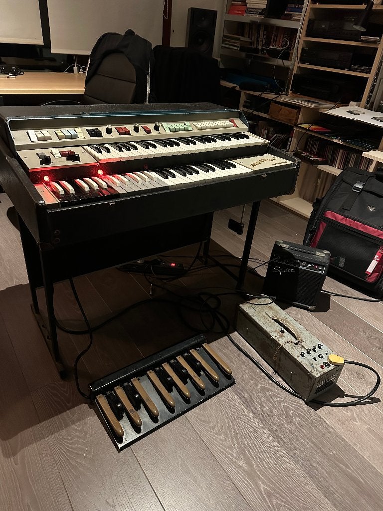 Duo Farfisa Compact, Musique & Instruments, Enlèvement, Utilisé, 2 claviers, Orgue