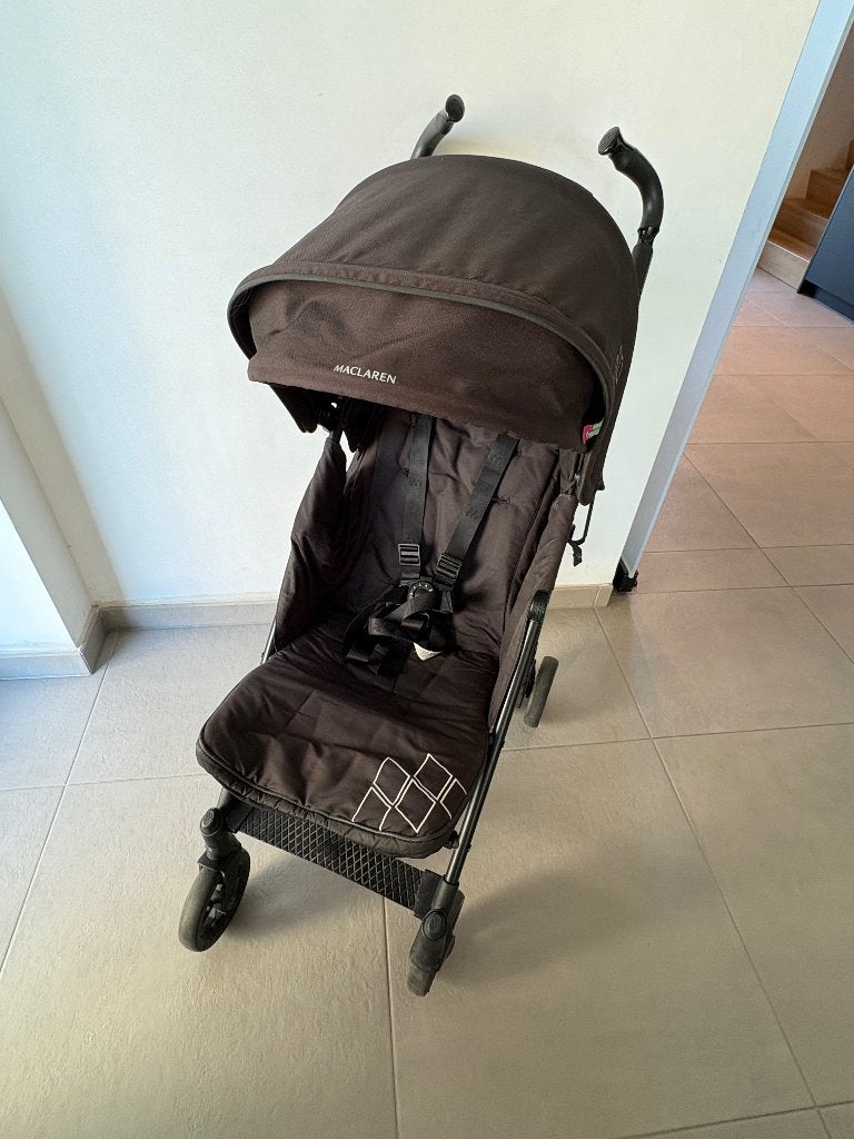 MacLaren buggy Techno XT zwart, Enfants & Bébés, Enlèvement, Utilisé, Maclaren, Protection de pluie