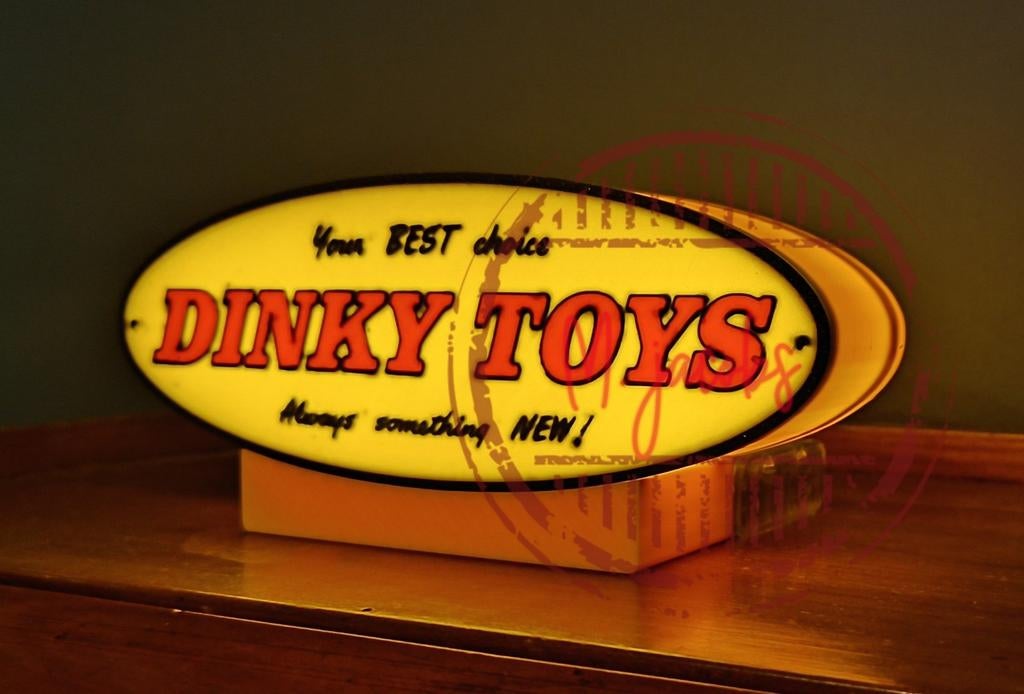 Belle boîte à lumière Dinky Toys avec éclairage LED brillant, Enlèvement ou Envoi, Neuf, Table lumineuse ou lampe (néon)
