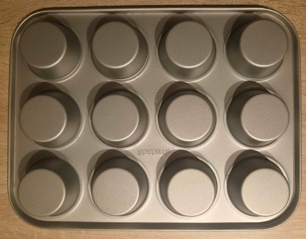 Moule à muffins et cupcakes 12 empreintes Brabantia, Enlèvement, Comme neuf, Cupcakes, Moule