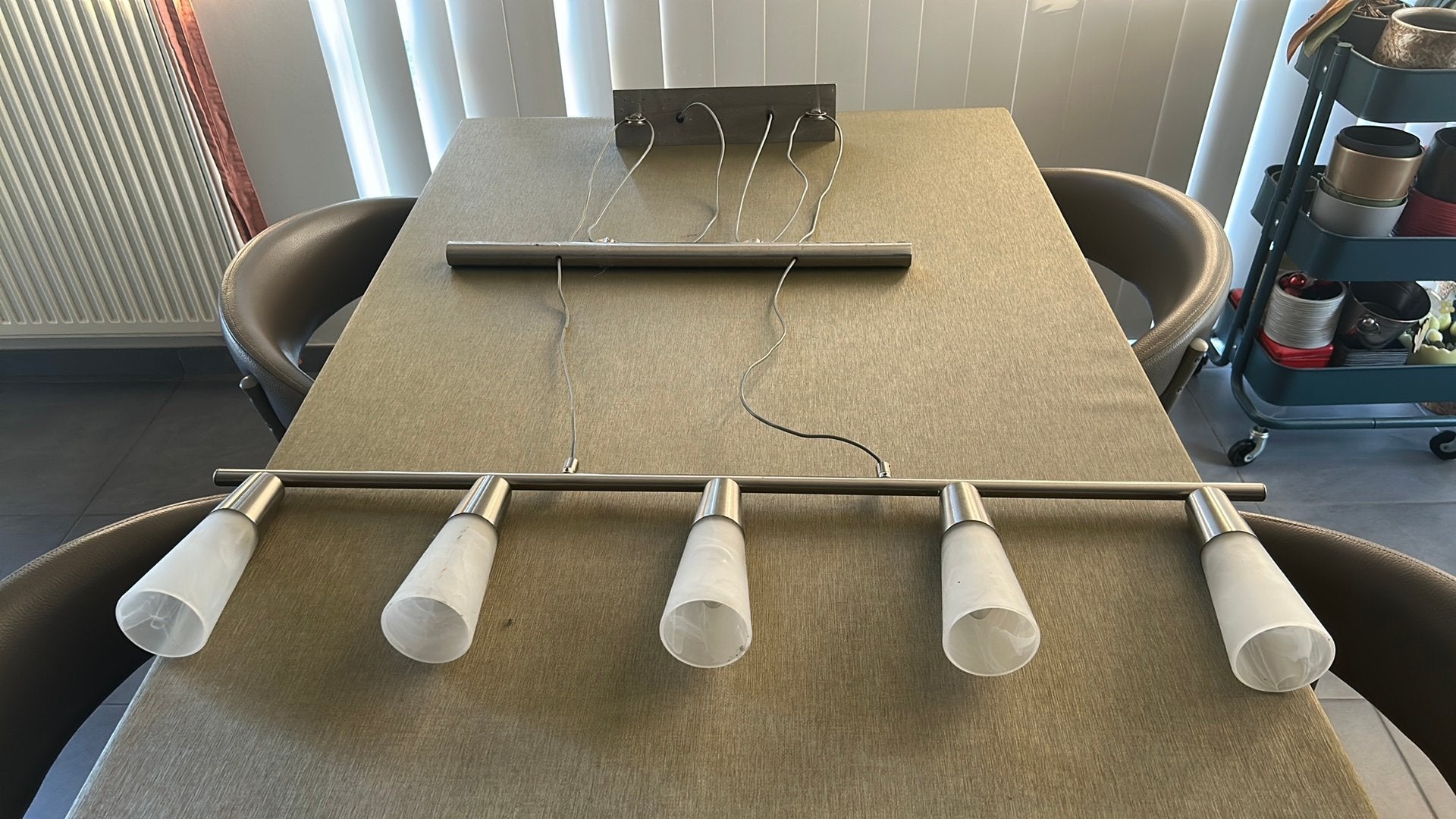 Hanglampen in hoogte verstelbaar, Enlèvement, Utilisé