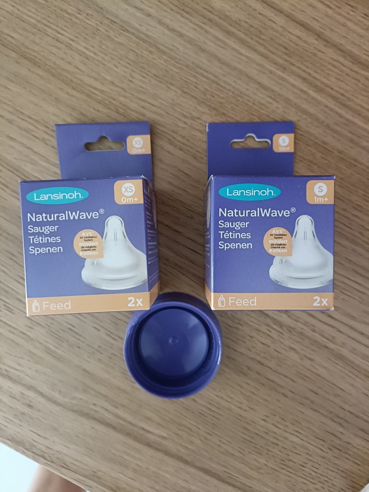 Lansinoh speentjes, Ophalen