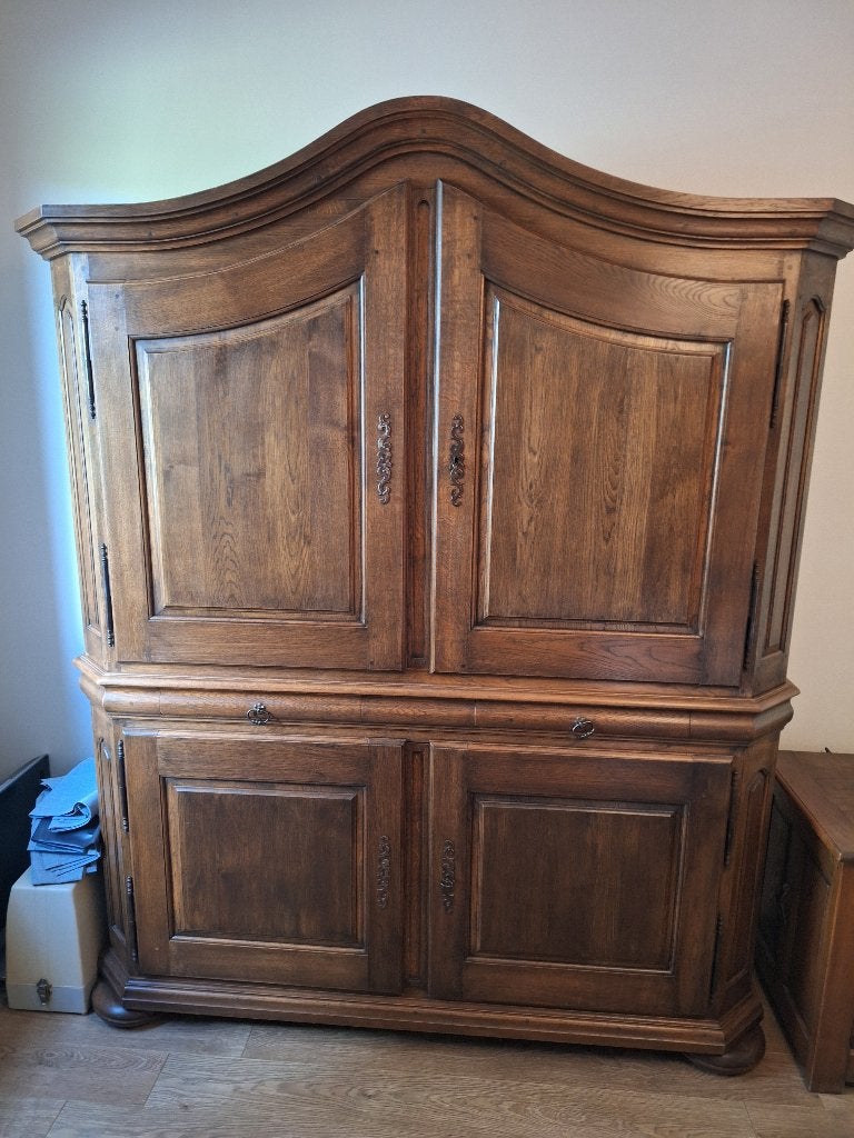 Eiken kast,eiken koffer, Antiek en Kunst, Antiek | Meubels | Kasten, Ophalen