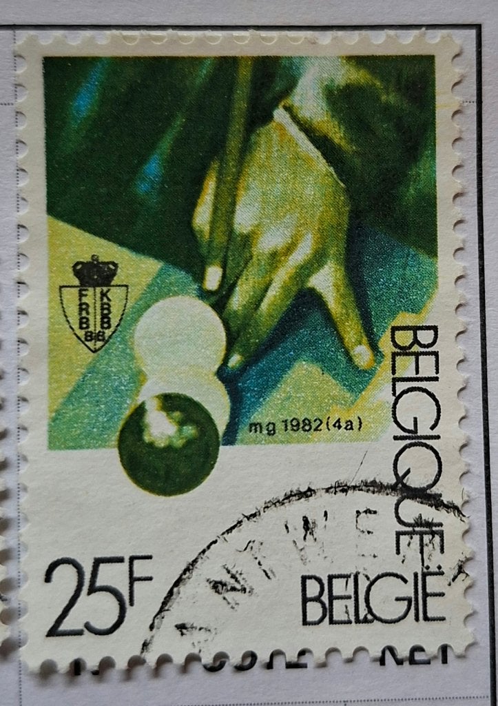 Timbres belges OBP 2043/46, Timbres & Monnaies, Enlèvement ou Envoi, Affranchi, Sport, Timbre-poste