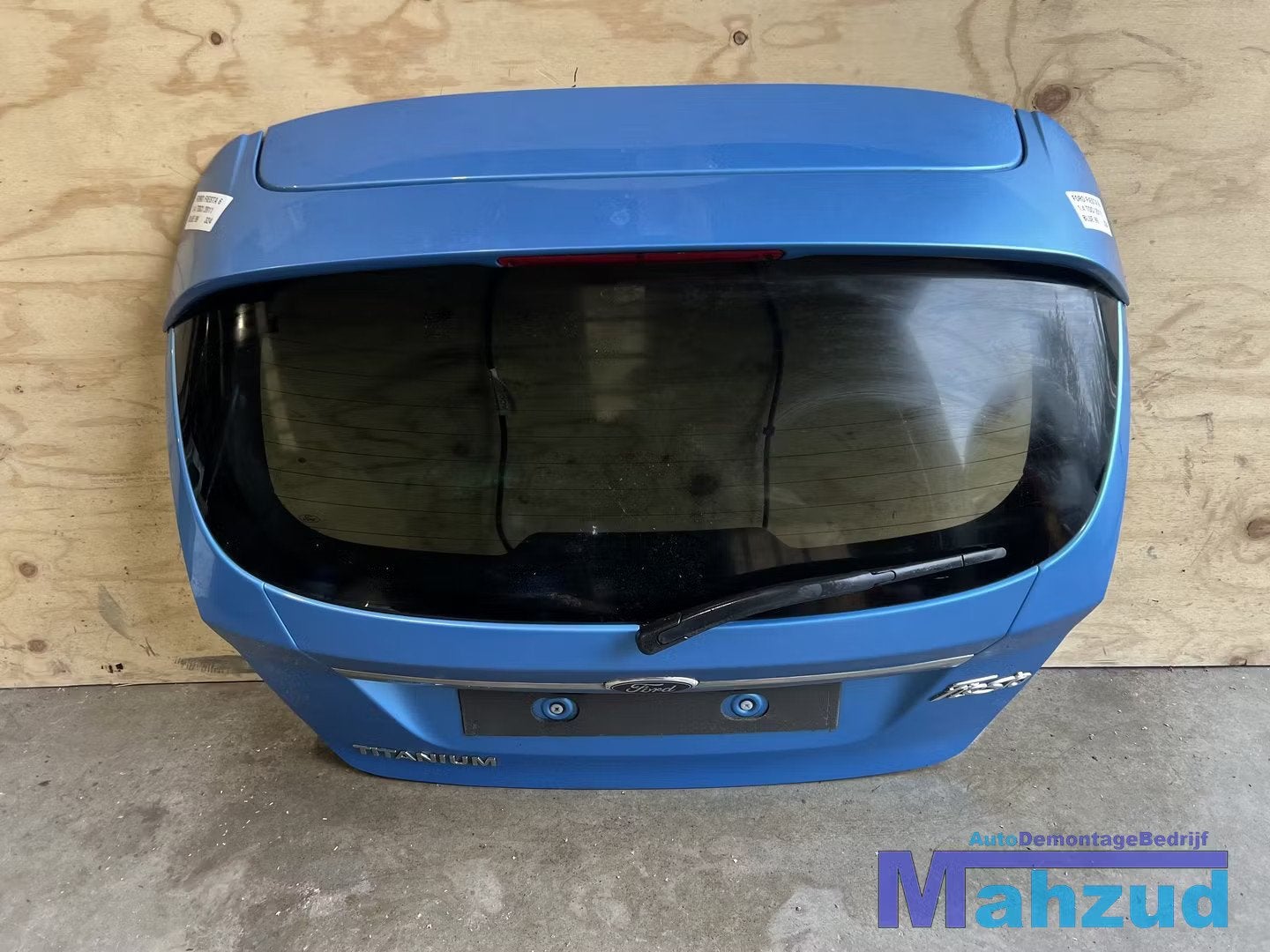 FORD FIESTA 7 Blauw 99 Achterklep 2010-2013, Gebruikt, Deur, Info@ford.com, Ford
