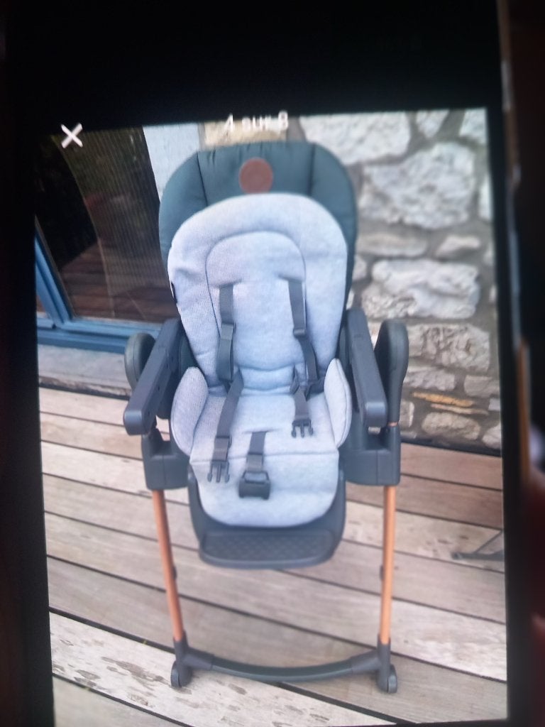Chaises haute pour bébé évolutive, Enlèvement