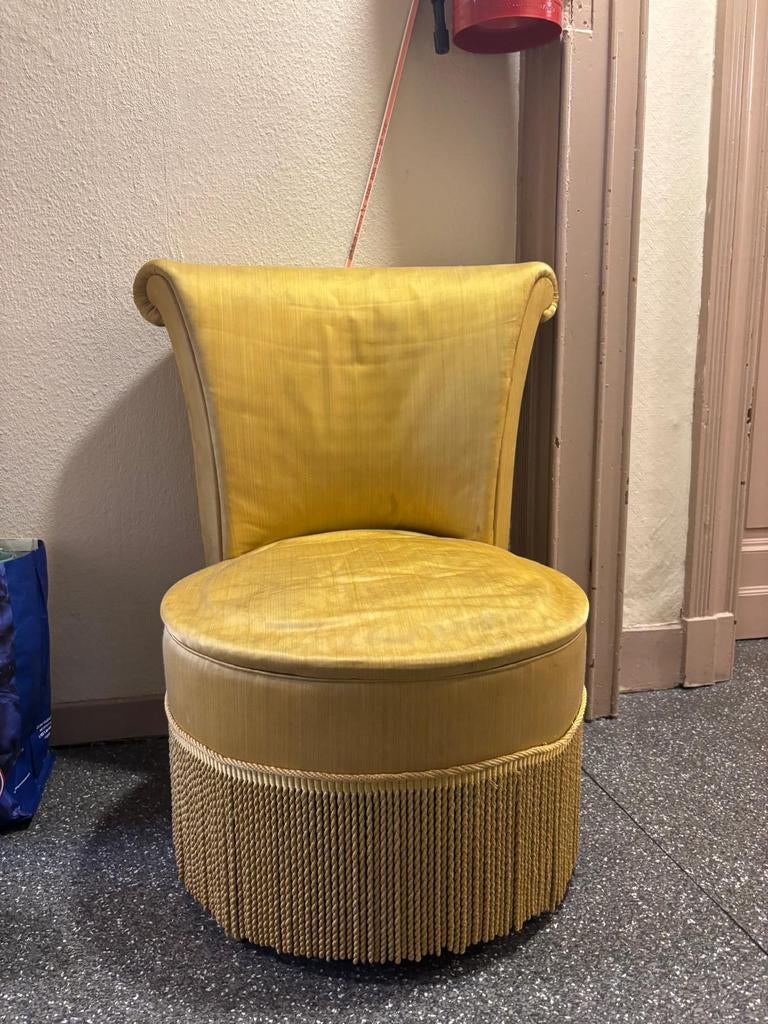 Chaise en tissu, Enlèvement