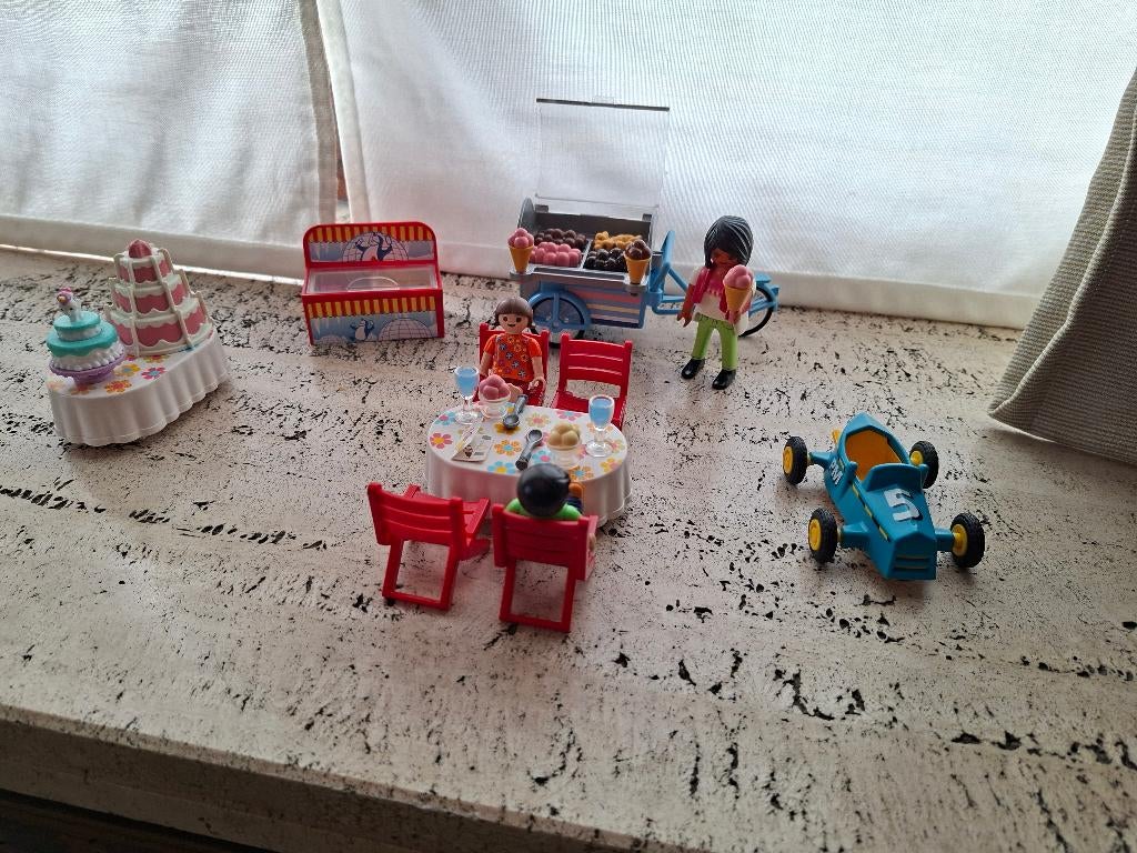 Playmobil ijsjes verkopen, Kinderen en Baby's, Ophalen, Gebruikt